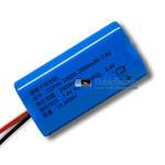 Batería para PLC HTK-18650-2600mAh-7.4V [Batería de Repuesto]
